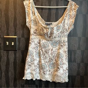 Y2k Self Esteem shirt, super cute 2000s paisley